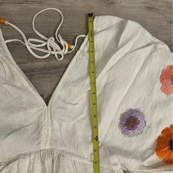 ANNA KAY Klo Midi Dress Backless Dress with Floral Accents size medium - Picture 9 of 15